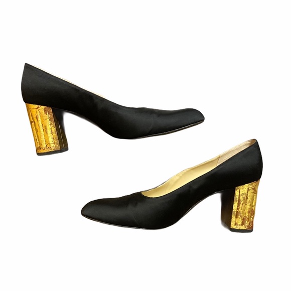 Christian Louboutin Vintage Satin Pumps
